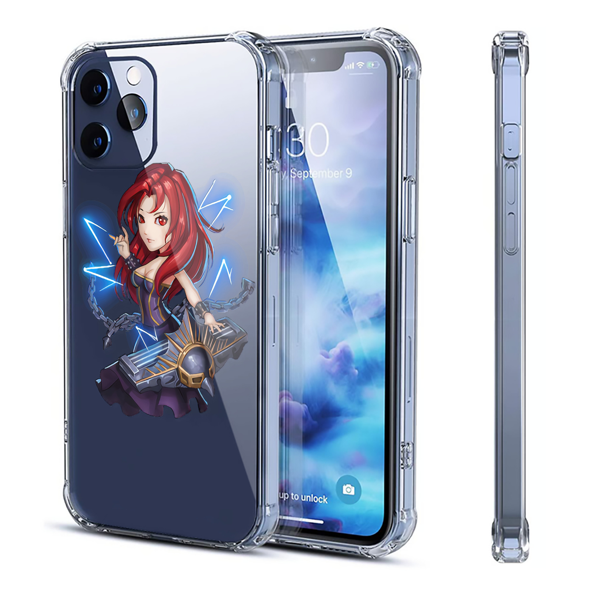 （画像用） リーグ・オブ・レジェンド League of Legends LOL 【iPhone 12シリーズ対応】透明スマホケース（クリアソフトケース）